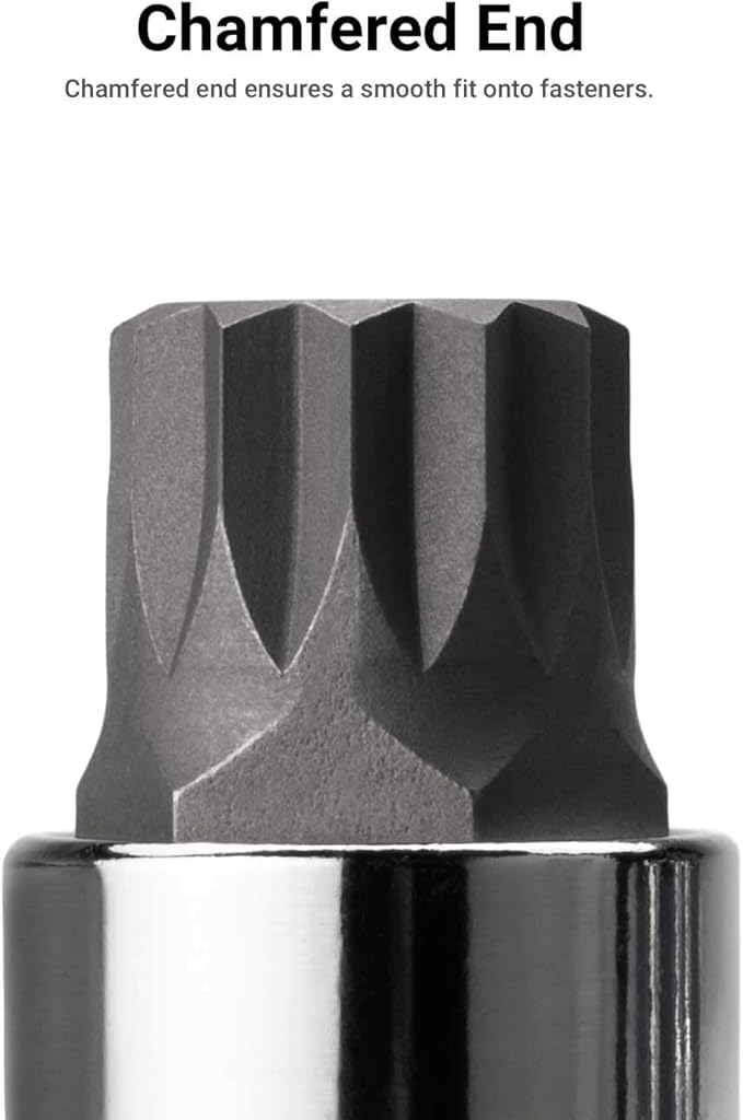 Capri Tools XZN Triple Square Bit Socket Set, 14-Piece (XZN Bit Set/Master)