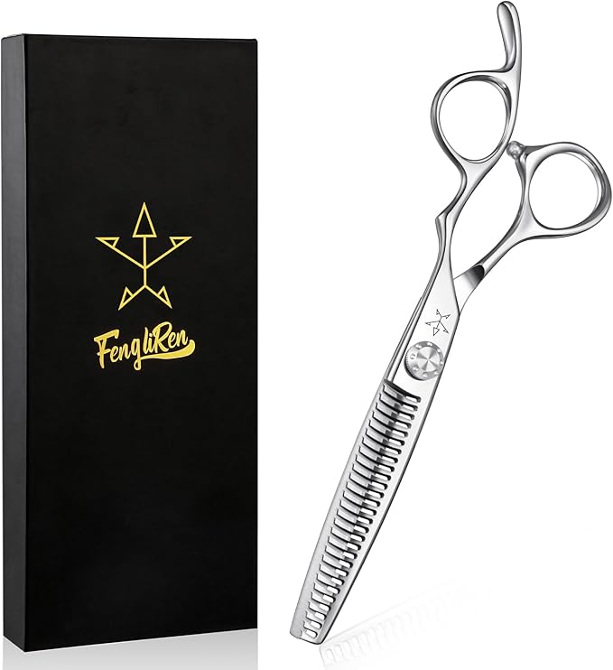 High-end Professional Hair Thinning Scissors Hair Cutting Teeth Shears Barber Hairdressing Texturizing Scissor Extremely Very Sharp 6.25 Inch Stainless Steel Alloy For Men,Women,Salon & Home