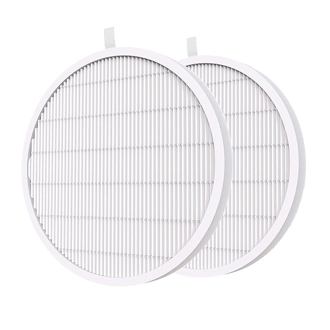 MelodySusie Nail Dust Collector Replacement Filter 2 Pack, Reusable Dust Filter for MelosySusie Nail Dust Collector Vacuum Fan Dust Collector Extractor Electric Dust Suction Machine