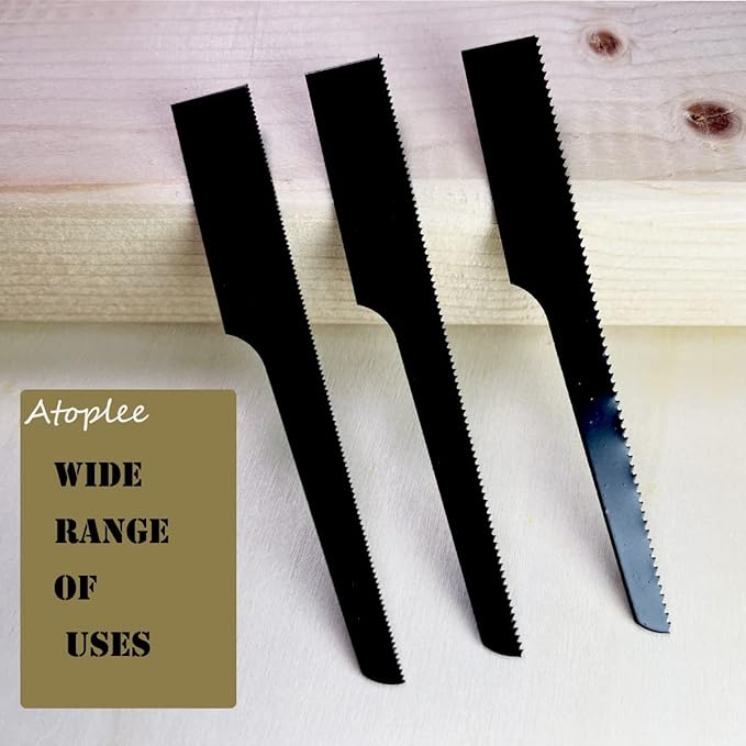 Atoplee 30pcs 18T&24T&32T Air Reciprocating Saw Blades, Bimetallic Reciprocating Air Body Saw Hacksaw Blades Tools