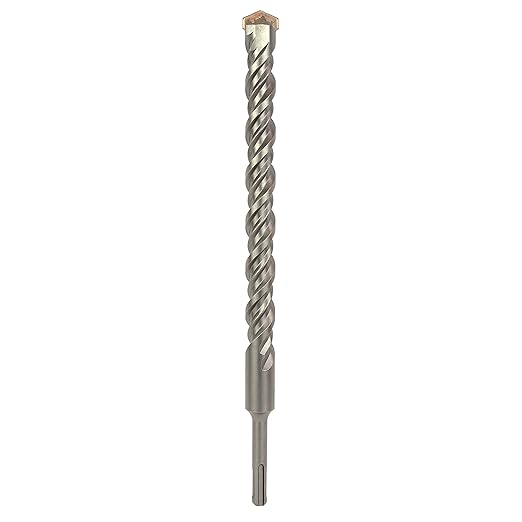 7/8 Inch x 12 Inch SDS Plus Rotary Hammer Drill Bit, Carbide Tipped for Brick, Stone, and Concrete Version 2 (7/8" x 10" x 12")