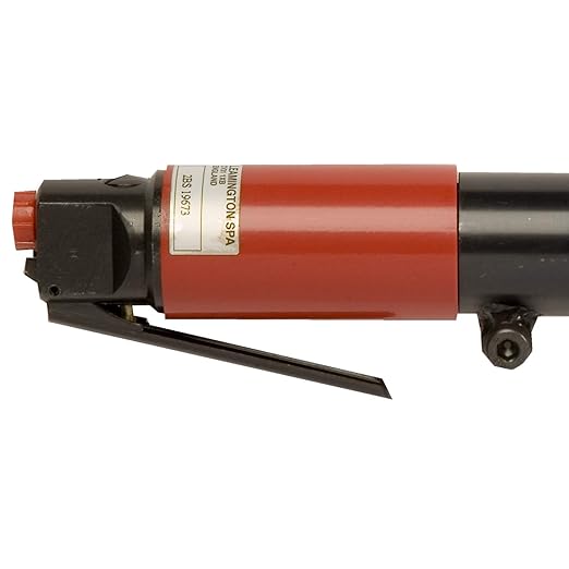 CS Unitec | 2B Needle Scaler with Vacuum Shroud | 19 Needle Air Chisel | Professional Grade 3000 BPM Inline Grip | Air Power 5.5 CFM - 121.2099 VS