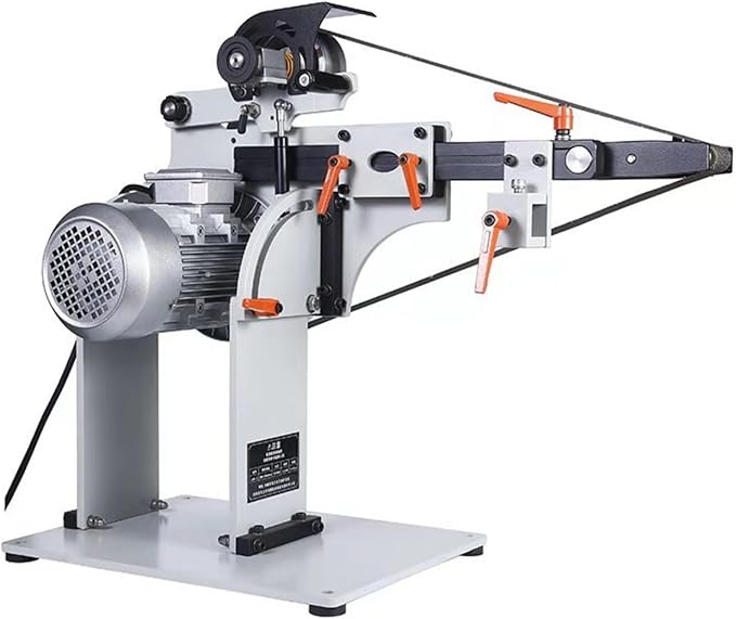 Belt Sander Grinder 72inch Belt Metal Polishing Machine Variable Speed Knife Grinder with Reversible Base 220V