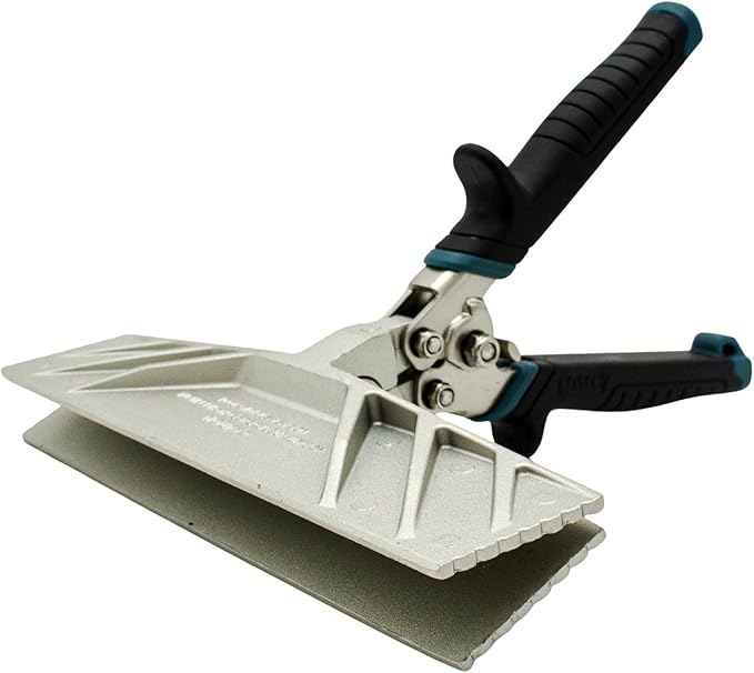 9-Inch Zinc Alloy Hand Seamer Tool for Bending, Folding Aluminum, Vinyl Roof Flashing, Coil and Fascia, Heavy-Duty Construction