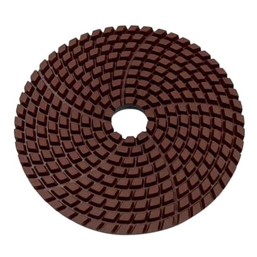 4" High Performance Wet Stone Polishing Pads, 400 Grit - for Granite, Marble, Quartz, Engineered Stone