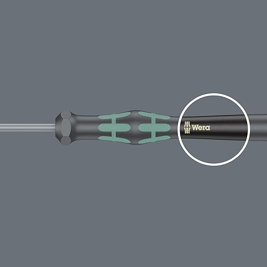 Wera 05118042001 Kraftform Micro 2067 Torx TX Electronics Precision Screwdriver, TX6 Head, 40mm Blade Length
