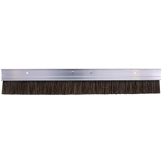 MARSHALLTOWN Aluminum Backed Concrete Broom for Finishing, Horsehair Fibers, 60 Inch, Made in The USA, 429HH