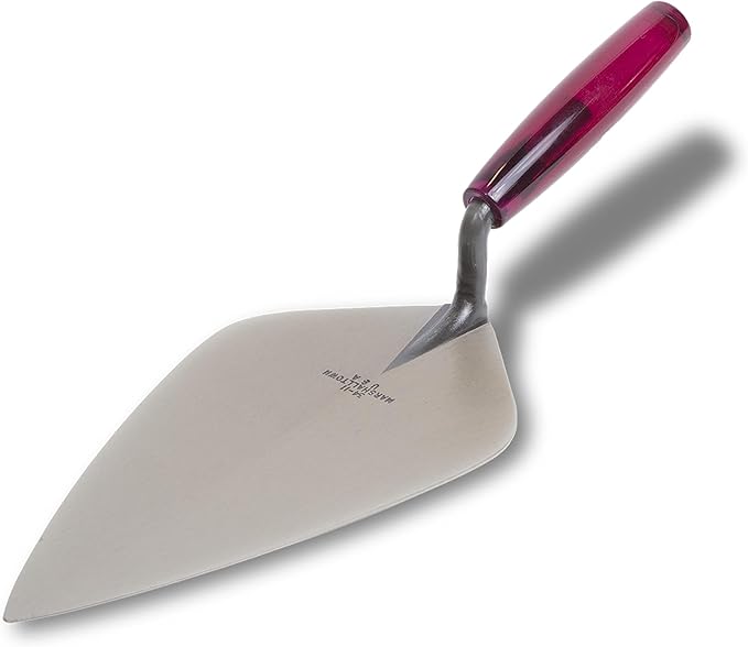 MARSHALLTOWN London Wide Brick Trowels, Plastic Handle Material, 267mm Length, 146mm Width, Made in The USA, 34P10.5