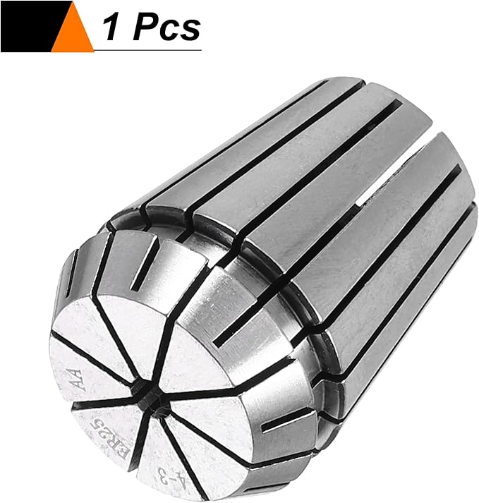 HARFINGTON Spring Collet Chuck ER25 4mm 65Mn Spring Steel Precision Router Collets for CNC Engraving Milling Lathe Tool