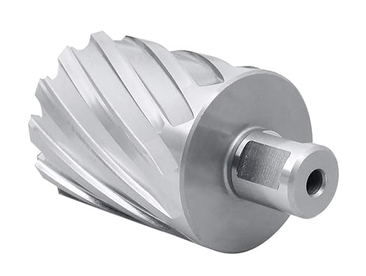 Accusize Industrial Tools 1-15/16 by 2'' Cutting Depth H.S.S. Annular Cutter with 1 Pc Pilot Pin, 2081-2036Pin