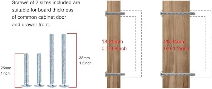 khtumeware Matte Black Cabinet Pulls - Center to Center 4" (Approx. 102MM) - Pack of 10 - Kitchen Handles for Cabinets Cupboard Handles Drawer Pulls
