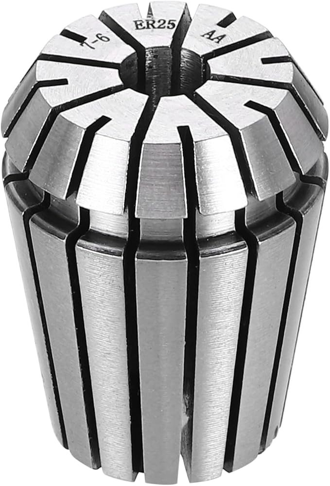 HARFINGTON Spring Collet Chuck ER25 7mm 65Mn Spring Steel Precision Router Collets for CNC Engraving Milling Lathe Tool
