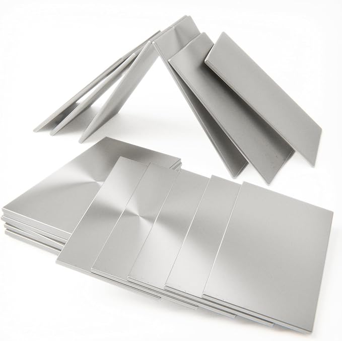 Welding Practice Kit - 304 Stainless Steel, Welding Plate 2 x 4 x1/8 Inch 20 Pack Welding Coupons,Suitable for MIG, TIG, Stick, Arc,MMA