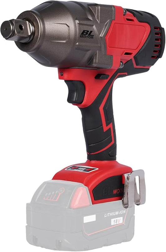 18V Brushless Impact Wrench, 1100 ft-lbs High Torque, 3/4 inch 4-Speed Cordless Impact Gun, Easily Removes Bolts on Cars, Trucks, and Tractors, Bare Tool Only