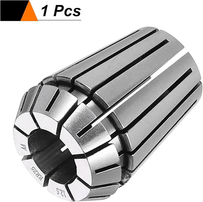 HARFINGTON Spring Collet Chuck ER25 12.5mm 65Mn Spring Steel Precision Router Collets for CNC Engraving Milling Lathe Tool