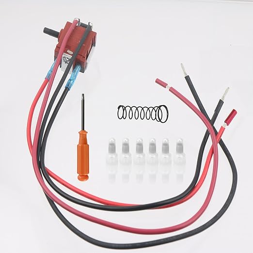 291632001 Cordless Leaf Blower Switch 36V OME Part for Ryobi RIDGID Troy-BILT Echo Powerstroke Workforce BLACKMAX Blower Genuine Wiring Harness Replaces Parts