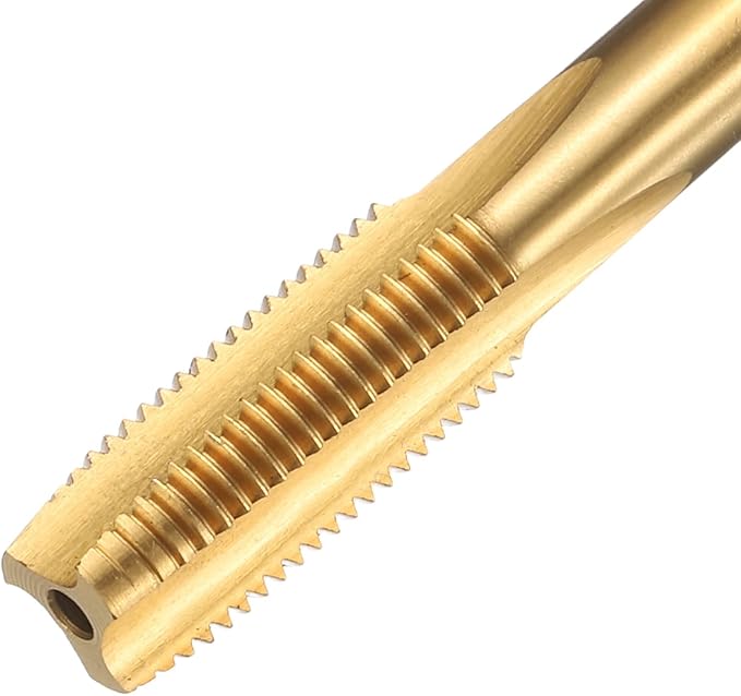 uxcell Metric Thread Tap M9 x 1 H2 130mm Straight Flute Screw Thread Milling Machine Taps Threading Tapping Repair Tool