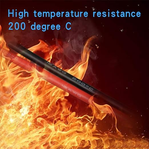 BNTECHGO 12 Gauge Silicone Wire Kit Red and Black Each 10ft Flexible 12 AWG Stranded Tinned Copper Wire