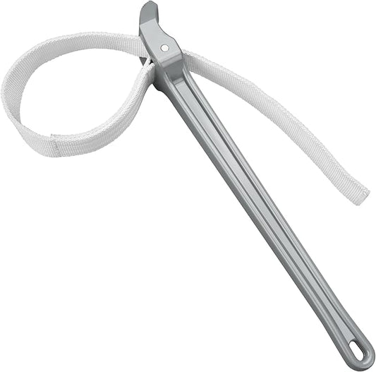 MAXPOWER Strap Wrench, 18-inch Handle Adjustable Strap Wrench, Nylon Strap Pipe Wrench for Replacing Oil Filter, Water Filter, PVC Junctions
