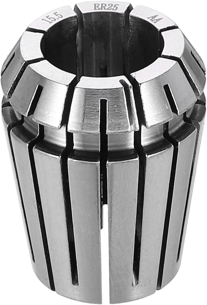 HARFINGTON Spring Collet Chuck ER25 15.5mm 65Mn Spring Steel Precision Router Collets for CNC Engraving Milling Lathe Tool