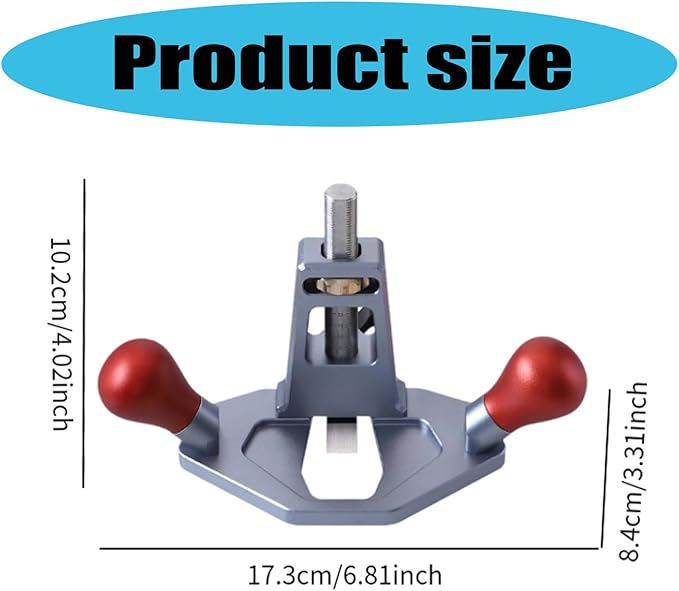 Portable Wood Planer Tool Suitable for Cutting Grooves Creating Mortises in Carpentry Projects Detailed Craft Edges Work Surfaces Smoothing Plane