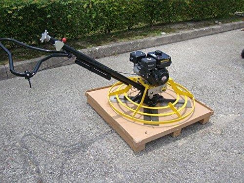 CS100, 36" Power Trowel, concrete cement surface 4 blades, Kapa gasoline 6.5Hp, includes handle