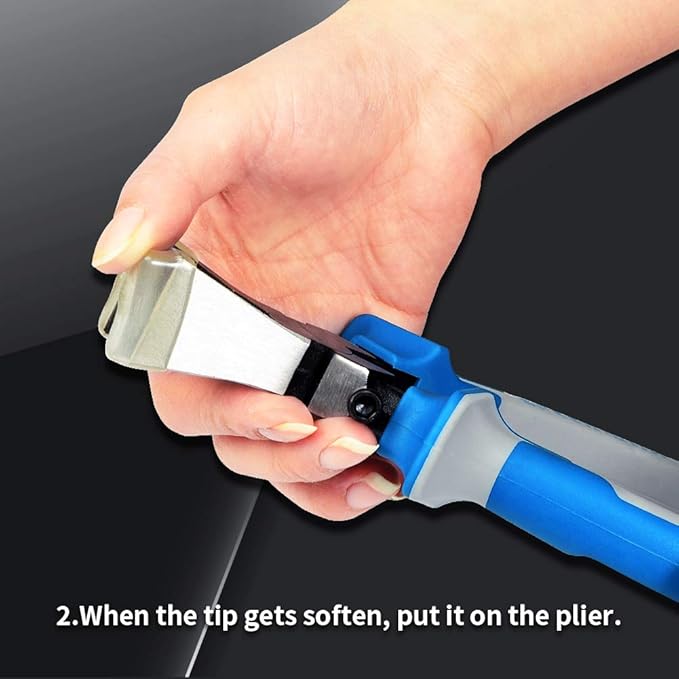 SPEEDWOX 8 Pcs Glass Pliers Collection for Breaking, Key Fob & Hardware Install; Stained Glass Work Supplies & Tools