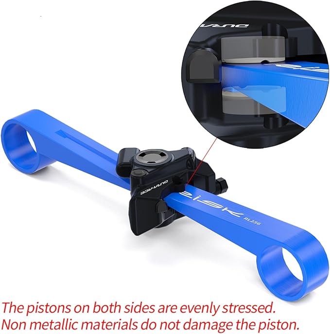 Bike Disc Brake Pad Spreader Tool, Hydraulic Brake Caliper Reset Press Crimping Stop Piston Compatible with Shimano and MTB Road Bikes
