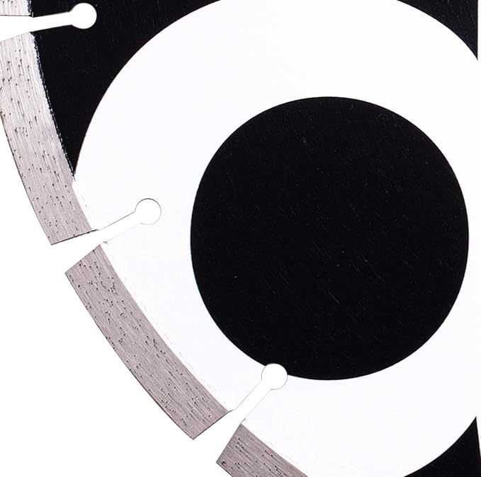 Premium Diamond Segmented Saw Blade for Concrete, Block, Brick, Masonry, 1-Inch Arbor, Wet or Dry Cutting, Made in USA (14" x .125" x 1"-20mm arbor)