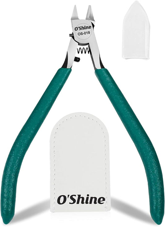 O?셎hine Advanced Single-edged Sprue Cutter, Single Blade Gunpla Gundam Model Nippers And Hobby Model Clippers, Sharp Model Snips For Plastic Models, A Plastic Sheath And A Leather Sheath Included
