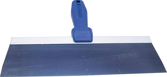 MARSHALLTOWN Blue Steel Taping Knives, 12, Inch Plastic Handle Drywall and Plastering, 5512P