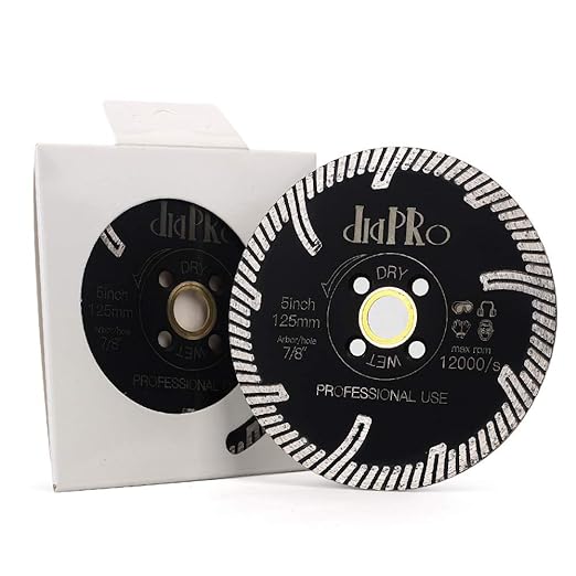 5" Granite Cutting Turbo Blade Granite Blade