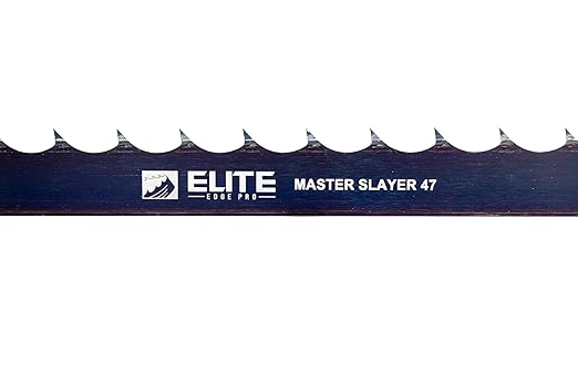 (132") 11'-0" x 1.25" x .042 x 7/8 Sawmill Bandsaw Blades 5-Pack - Elite Edge Pro Master Slayer 47 7° Hardwood Sawing
