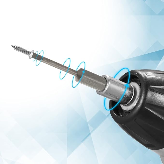 10 Pcs SL3 Magnetic Slotted Screwdriver Bits S2 Steel Flat Head Screwdriver Bits with 1/4 Inch Hex Shank, 2 Inch Length