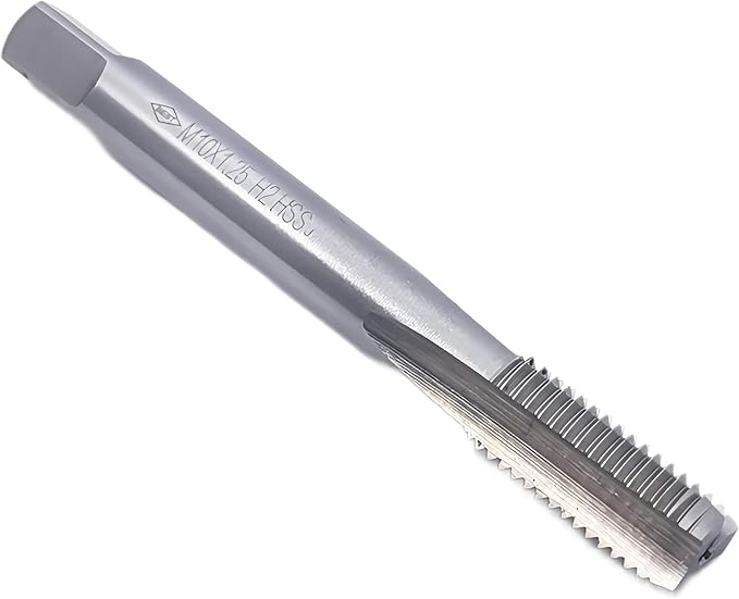 Metric Thread Tap, M10 X 1.25 HSS Machine Right Hand Thread Tap M10 X 1.25mm