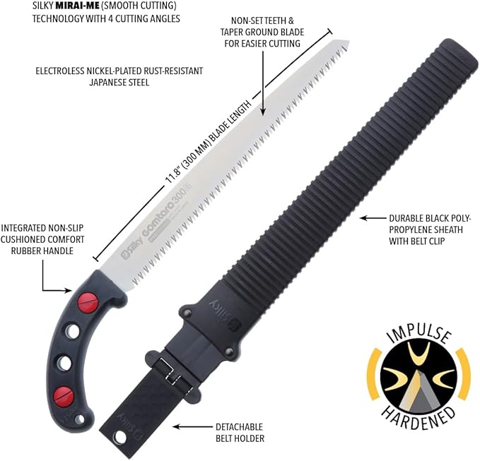 Silky GOMTARO Professional Hand Saw 300mm Large Teeth (102-30)