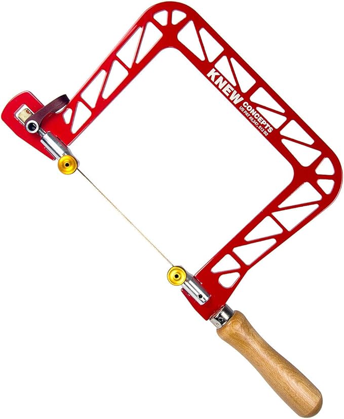 Sawframe -Knew Concepts 5” Mk.IV Heavy Duty Fret Saw With Lever Tension