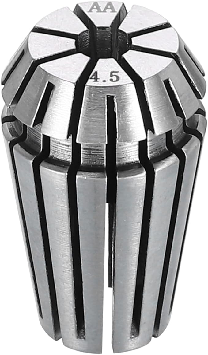 HARFINGTON Spring Collet Chuck ER16 4.5mm 65Mn Spring Steel Precision Router Collets for CNC Engraving Milling Lathe Tool