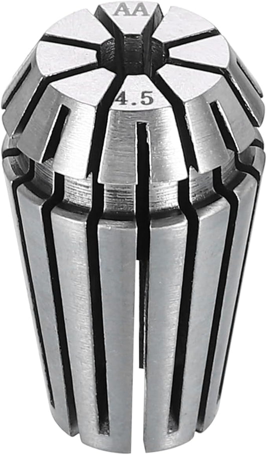 HARFINGTON Spring Collet Chuck ER16 4.5mm 65Mn Spring Steel Precision Router Collets for CNC Engraving Milling Lathe Tool