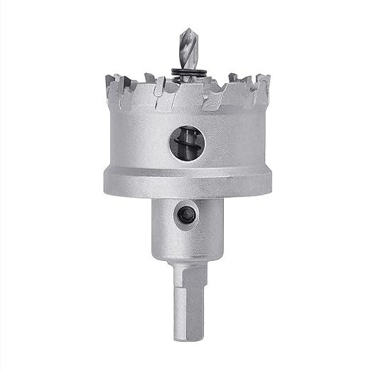 95mm (3-3/4 inch) Metal Steel Hole Saw with 2 Drill Bits, Hole Cutter for Thick Metal,Stainless Steel,Iron and Wood (95mm (3-3/4 inch))