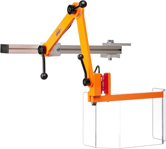 Ram Mount Milling Machine Safety Guard, INTERLOCKED Model. Part # MG-3-SK1 by ATS MACHINE SAFETY SOLUTIONS