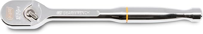 GEARWRENCH 1/2" Drive 120XP Full Polish Chrome Teardrop Ratchet | 81304XP