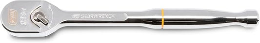 GEARWRENCH 1/2" Drive 120XP Full Polish Chrome Teardrop Ratchet | 81304XP