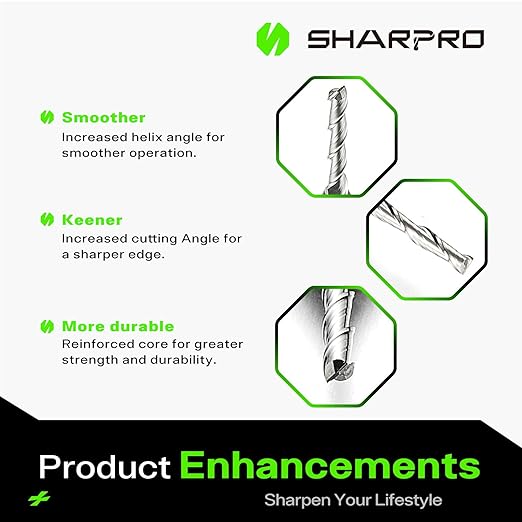 1/16 Router Bit 1/4 Shank, 1/16 CNC Router Bits 1/4 Shank, 1/16 Upcut CNC Bit, Up Cut Spiral Router Bits 1/4 , Solid Carbide Router Bits 1/4, Ideal for Wood Inlay, Plunge Plastic
