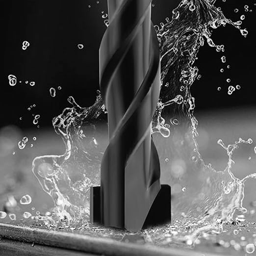 10 Piece Masonry Drill Bits for Tile Glass Ceramic Wall Brick Stone Soft-Metal Wood, Concrete Drill Bit Set,Carbide Tungsten Steel Alloy