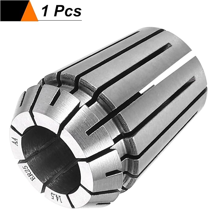 HARFINGTON Spring Collet Chuck ER25 14.5mm 65Mn Spring Steel Precision Router Collets for CNC Engraving Milling Lathe Tool