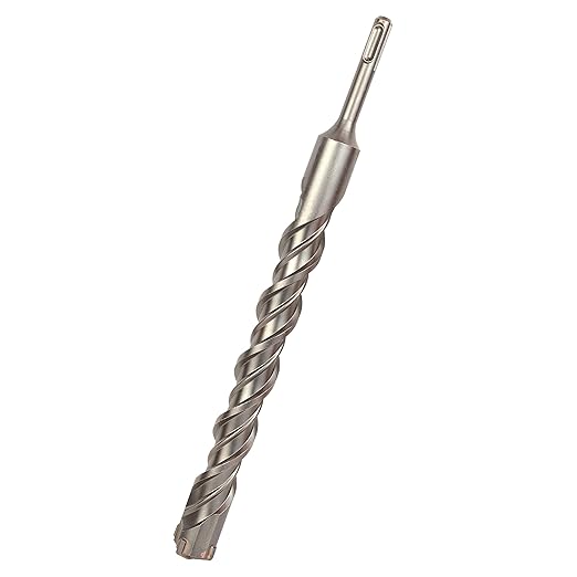 1-1/8 Inch x 12 Inch SDS Plus Rotary Hammer Drill Bit, Carbide Tipped for Brick, Stone, and Concrete Version 2 (1-1/8" x 10" x 12")