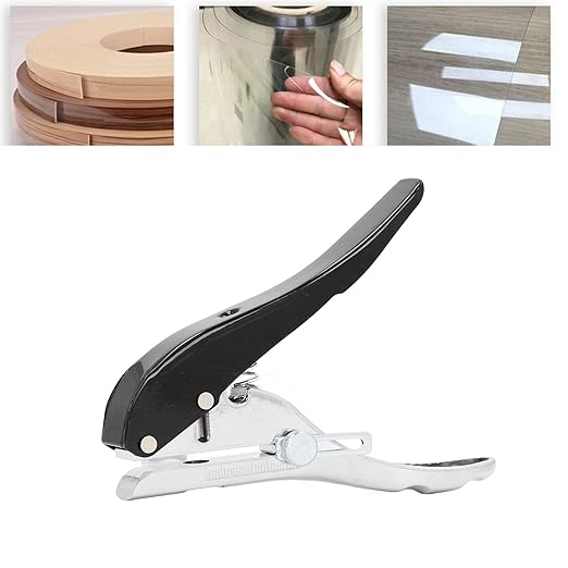 Hole Punch 8mm Single Hole Punch Heavy Duty Hole Puncher for Paper Cards Plastic Cardboard