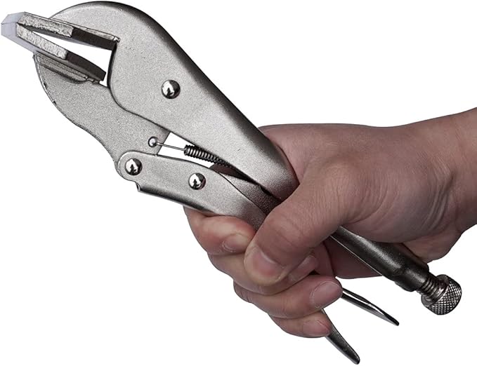 MacWork Locking Sheet Metal Clamps 10in.(250mm) Welding Locking Plier Tools Adjustable Opening