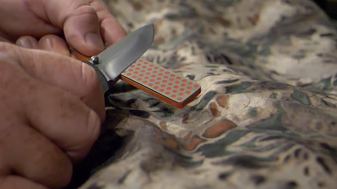 DMT (Diamond Machining Technology) 4-in. Portable Diamond Whetstone Bench Stone, Fine Grit Sharpener (W4F), One Size